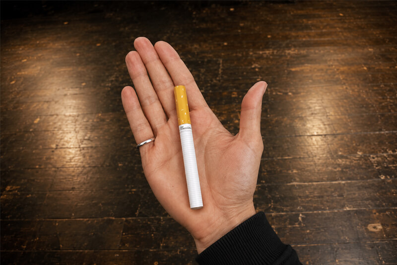 Hand with cigarette